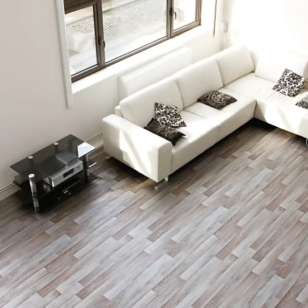 Décoweb Sol Vinyle First - Imitation parquet Irisé - Echantillon 15 x 20 cm- Lino Sol Vinyle Pvc