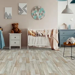 Décoweb Sol Vinyle First - Imitation parquet Irisé - Rouleau de 3m x 5m- Lino Sol Vinyle Pvc