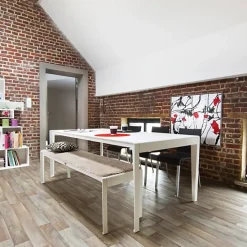 Décoweb Sol Vinyle First - Imitation parquet Irisé - Rouleau de 3m x 5m- Lino Sol Vinyle Pvc