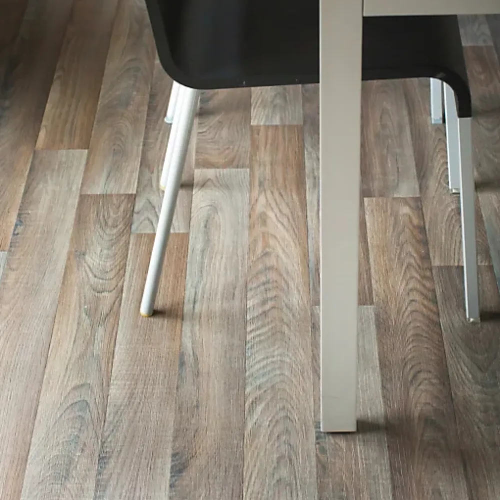 Décoweb Sol Vinyle First - Imitation parquet Irisé - Rouleau de 3m x 5m- Lino Sol Vinyle Pvc