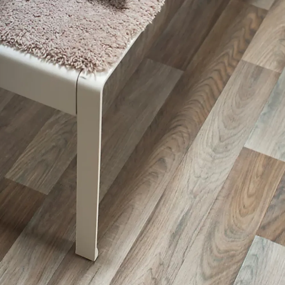 Décoweb Sol Vinyle First - Imitation parquet Irisé - Rouleau de 3m x 5m- Lino Sol Vinyle Pvc