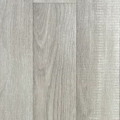 Décoweb Sol Vinyle Imitation parquet gris clair - Rouleau de 2m x 2m- Lino Sol Vinyle Pvc