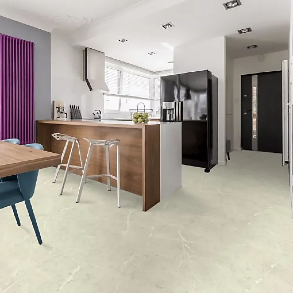 Décoweb Lino Sol Vinyle Pvc<Sol Vinyle Inspiration - Effet marbre clair - Rouleau de 2m x 7m