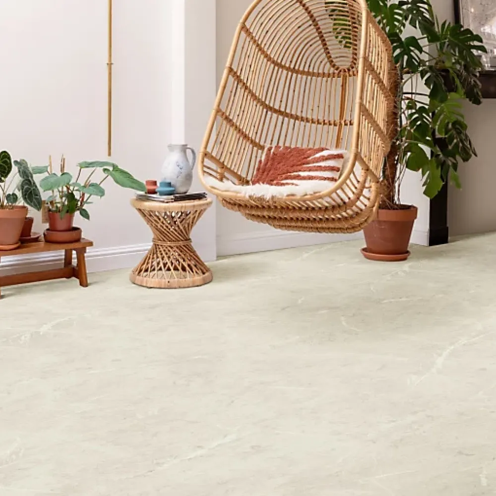 Décoweb Lino Sol Vinyle Pvc<Sol Vinyle Inspiration - Effet marbre clair - Rouleau de 2m x 7m