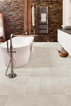 Unilin Lino Sol Vinyle Pvc<Sol vinyle rouleau Genova effet pierre naturel L.2m IVC
