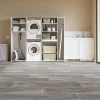 Gerflor Lino Sol Vinyle Pvc<Sol vinyle rouleau Primetex Cognac effet bois gris L.4m