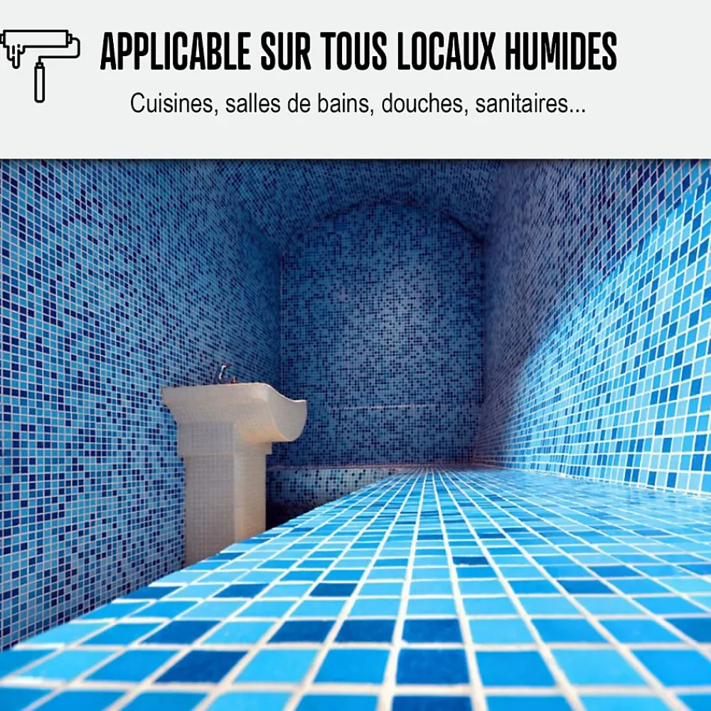 Arcane Industries SPEC Étanchéité sous carrelage douche et salle de bain ARCASPEC - 15 kg -- Ragréage Et Primaire Pour Carrelage