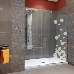 Ambiance Sticker Film Occultant Pour Vitrage<Sticker porte de douche Petites bulles de savon 95 X 35 cm