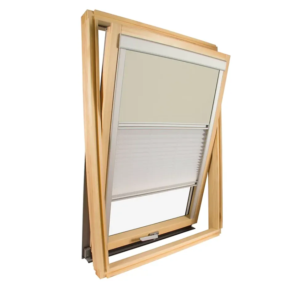 Avosdim Store De Fenêtre De Toit<Store Duo compatible fenêtre de toit VELUX pour dimension SK08 - Beige