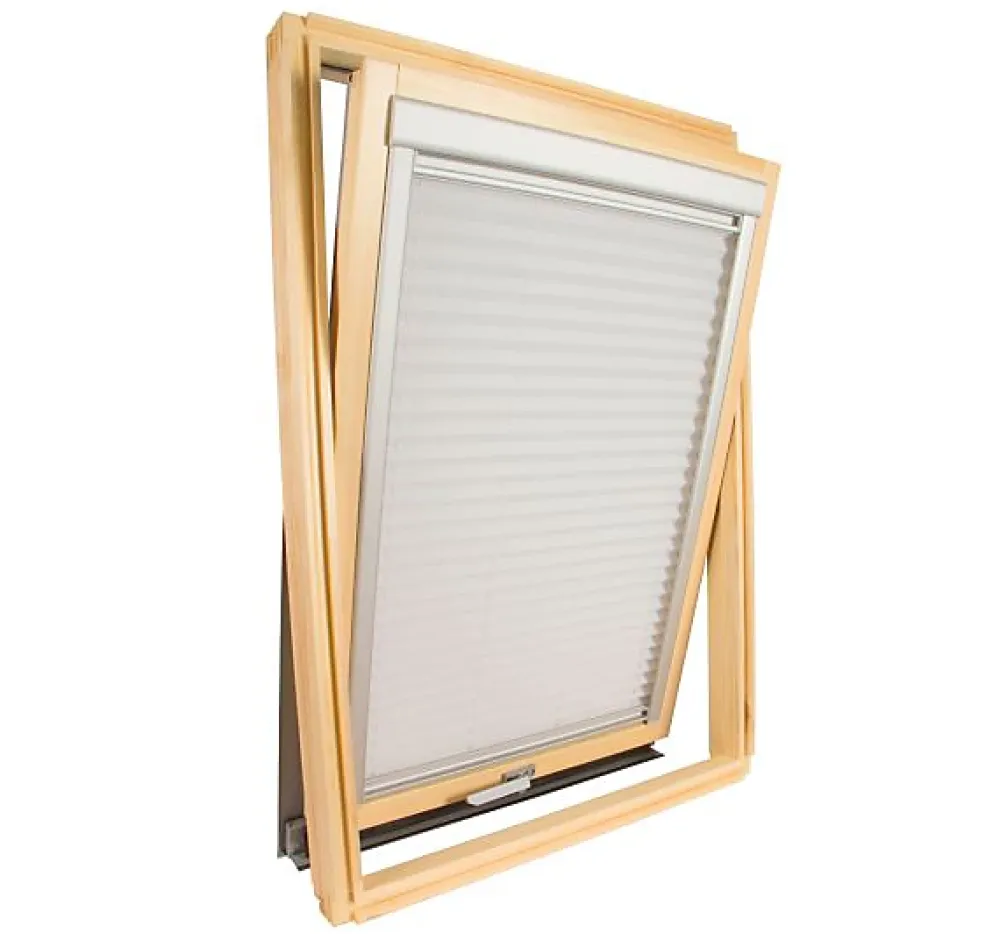 Avosdim Store Duo compatible fenêtre de toit VELUX pour dimension UK08- Beige- Store De Fenêtre De Toit