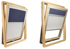 Avosdim Store De Fenêtre De Toit<Store Duo compatible fenêtre de toit VELUX pour dimension U04, 7, 804 - Beige