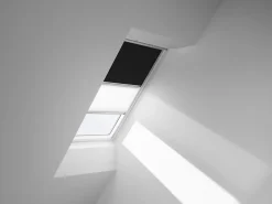 Velux Store duo fenêtre de toit DFD M04 noir- Store De Fenêtre De Toit