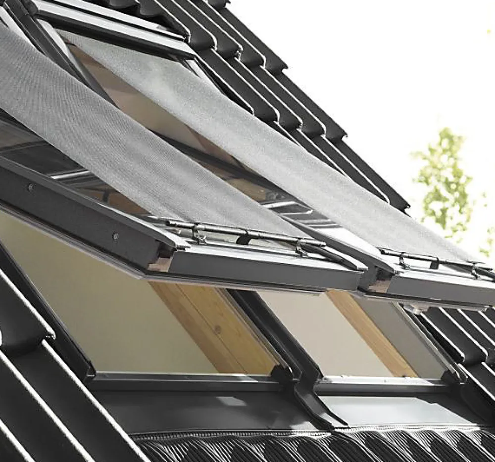 Avosdim Store De Fenêtre De Toit<Store Extérieur compatible fenêtre de toit VELUX pour dimension 4, 606, S06, 10, 608, S08, SK06, SK08