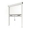 Avosdim Store Moustiquaire ALU recoupable - L100 x H160cm - Blanc- Moustiquaire Pour Fenêtre