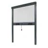 Avosdim Moustiquaire Pour Fenêtre<Store Moustiquaire ALU recoupable - L100 x H160cm - Gris Anthracite