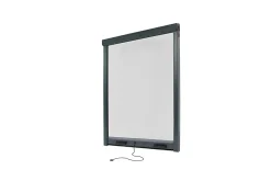 Avosdim Moustiquaire Pour Fenêtre<Store Moustiquaire ALU recoupable - L100 x H160cm - Gris Anthracite