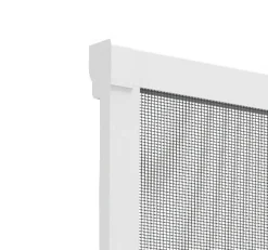 Easy Life Moustiquaire Pour Fenêtre<Store moustiquaire en aluminium blanc recoupable pour fenêtre l.125 x H.170 cm