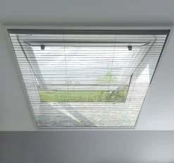 Avosdim Moustiquaire Pour Fenêtre<Store Moustiquaire Plissé pour Fenêtre de Toit - L140 x H170cm