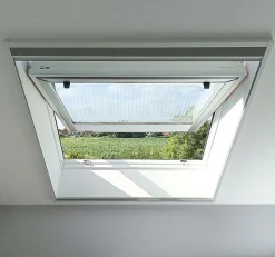 Avosdim Store Moustiquaire Plissé pour Fenêtre de Toit - L120 x H160cm- Moustiquaire Pour Fenêtre