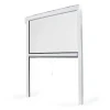 Avosdim Moustiquaire Pour Fenêtre<Store Moustiquaire PVC recoupable - L150 x H160cm - Blanc
