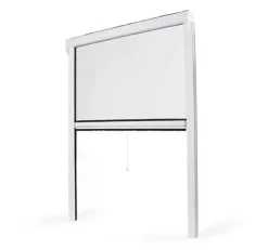 Avosdim Store Moustiquaire PVC recoupable - L100 x H160cm - Blanc- Moustiquaire Pour Fenêtre