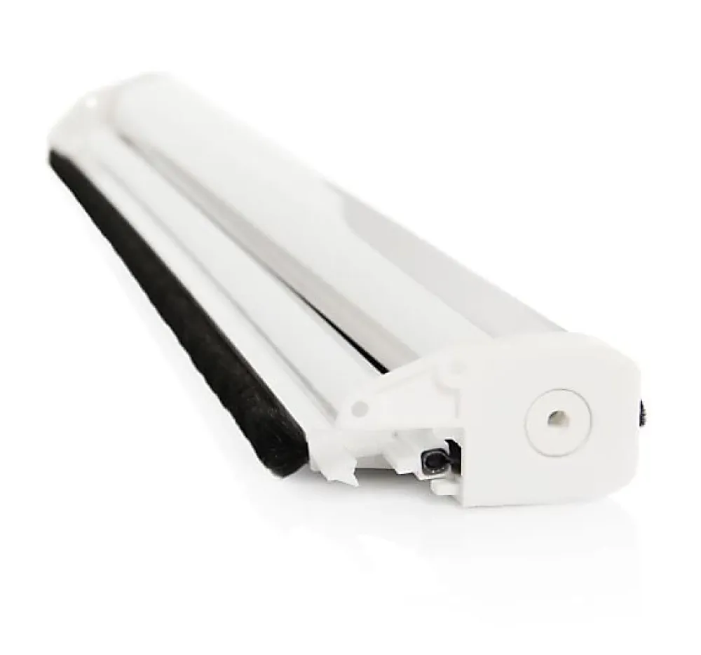Avosdim Store Moustiquaire PVC recoupable - L100 x H160cm - Blanc- Moustiquaire Pour Fenêtre
