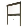 Avosdim Moustiquaire Pour Fenêtre<Store Moustiquaire Recoupable LUXE - L80 x H100cm - Bronze