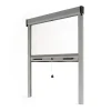 Avosdim Store Moustiquaire Recoupable LUXE - L125 x H220cm - Gris RAL 7038- Moustiquaire Pour Fenêtre