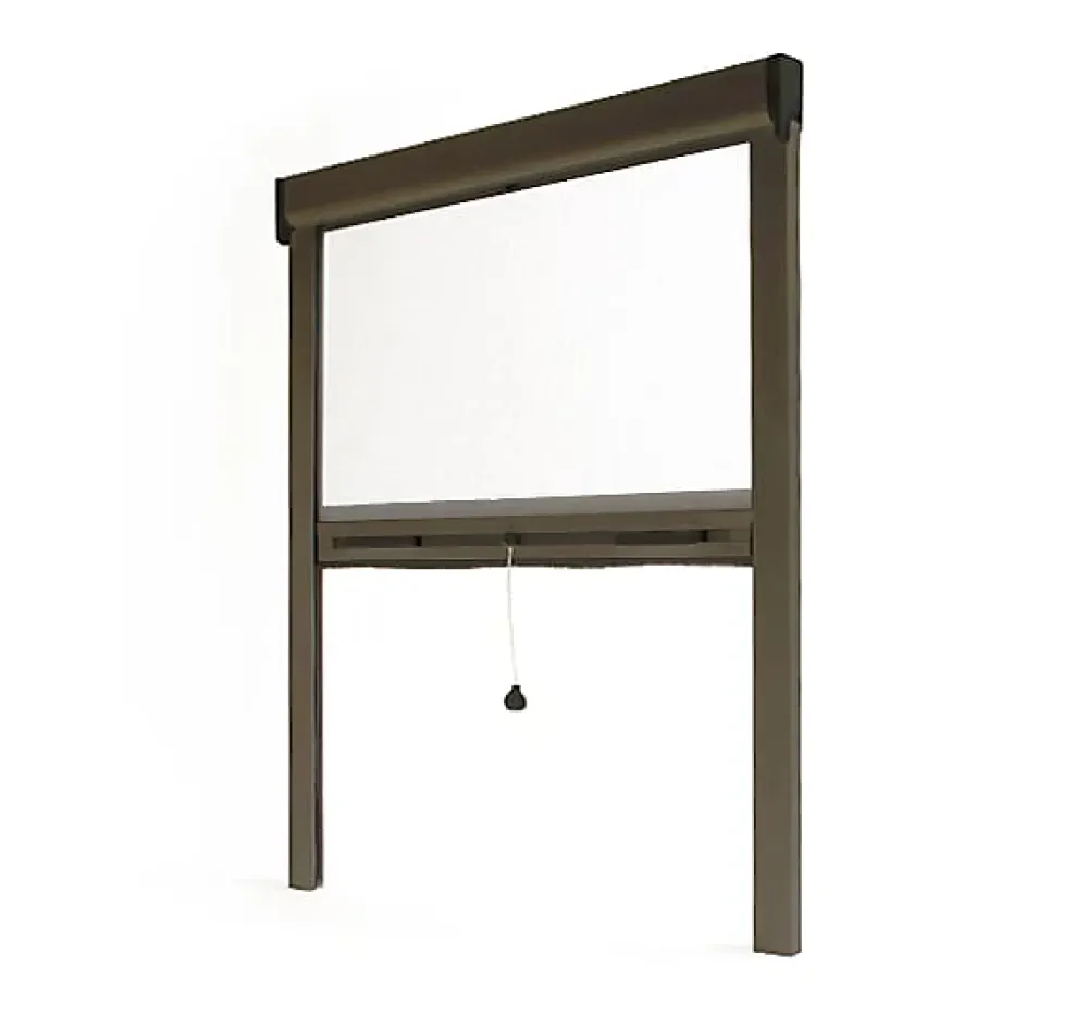 Avosdim Store Moustiquaire Recoupable LUXE - L150 x H160cm - Bronze- Moustiquaire Pour Fenêtre