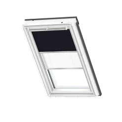 Velux Store occultant duo fenêtre de toit DFD MK04 marine- Store De Fenêtre De Toit
