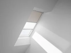 Velux Store occultant duo fenêtre de toit DFD SK08 beige- Store De Fenêtre De Toit