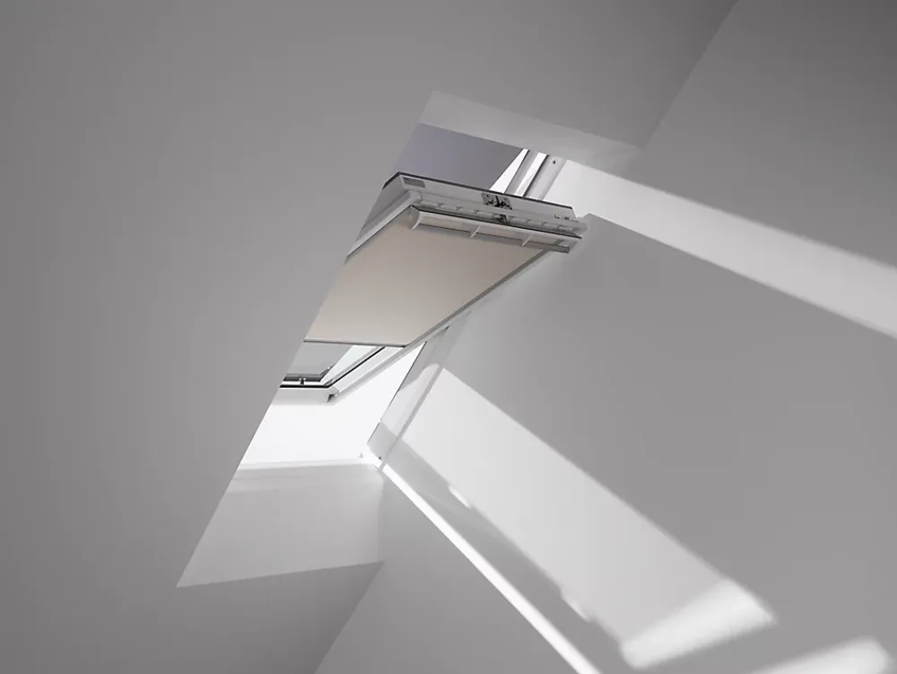 Velux Store occultant fenêtre de toit DKL M08 beige- Store De Fenêtre De Toit