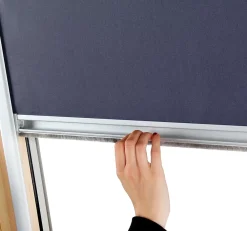 Avosdim Store De Fenêtre De Toit<Store occultant pour fenêtre de toit ROTO - Taupe - avec un vitrage de H 103,5 x 100 cm