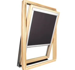 Avosdim Store De Fenêtre De Toit<Store occultant pour fenêtre de toit ROTO - Noir - avec un vitrage de H 63,5 x 40 cm