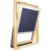 Avosdim Store occultant pour fenêtre de toit ROTO - Bleu - avec un vitrage de H 103,5 x 100 cm- Store De Fenêtre De Toit