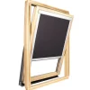 Avosdim Store occultant pour fenêtre de toit ROTO - Noir - avec un vitrage de H 83,5 x 60 cm- Store De Fenêtre De Toit