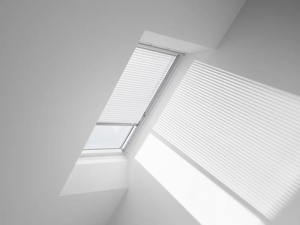 Velux Store vénitien fenêtre de toit PAL M04 blanc- Store De Fenêtre De Toit