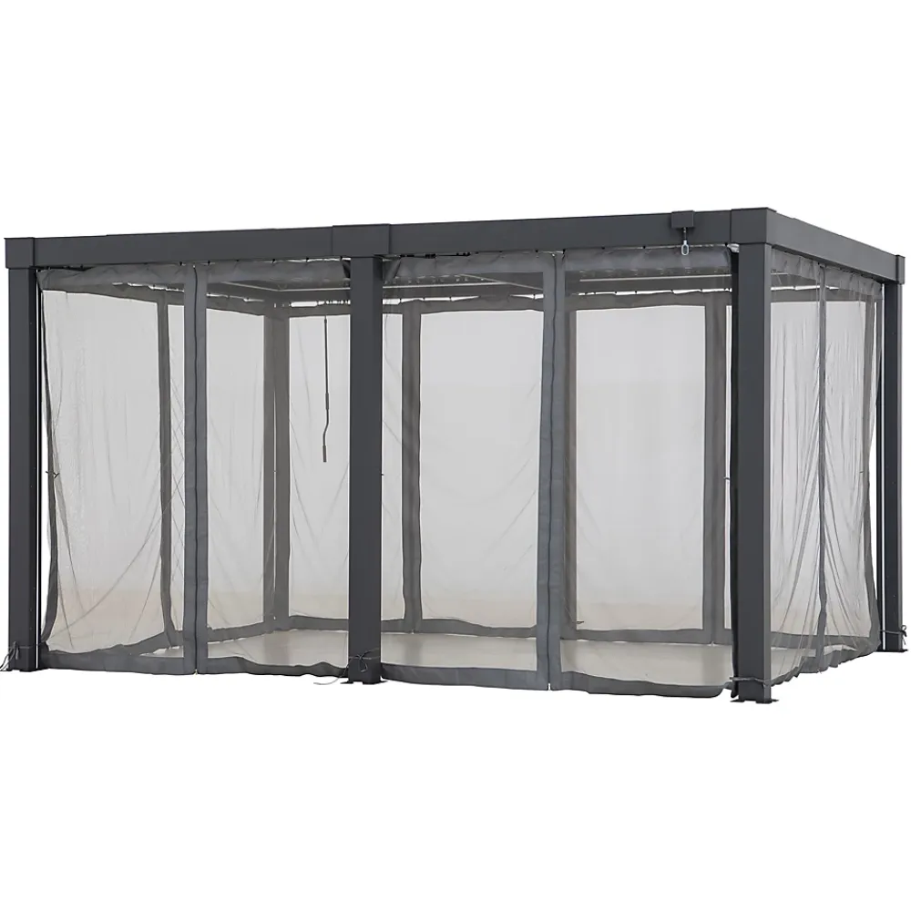 Sunjoy Moustiquaire Pour Tonnelle Et Pergola<Filet pour Pergola Multi MATTERHORN 306cm x 406 cm