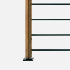 Kordo Support de fixation au sol, Moka- Accessoire D'Escalier