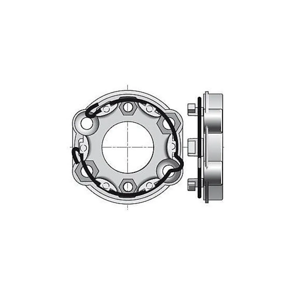 Somfy SUPPORT UNIVERSEL DIAMETRE 50/60- Volet Roulant