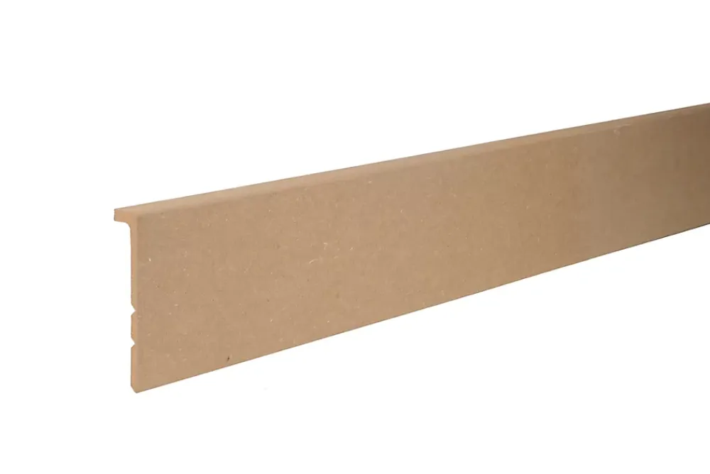 Surplinthe MDF 244 x 13,3 cm, ép.22 mm- Plinthe Bois|Plinthe Bois