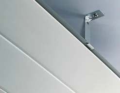 Grosfillex Lambris Mural<Suspension pour lambris PVC vendue par 10 métallique longueur 150 mm