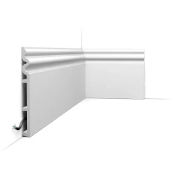 Orac Decor Plinthe Pour Parquet Et Stratifié<SX193 AUTOIRE Plinthe - 25x2,2x200cm (h x p x L) - plinthe décorative polymère Pack 2 pièces