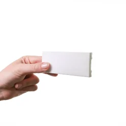 Orac Decor Plinthe Pour Parquet Et Stratifié<SX162 Moulure multifonctionnelle Axxent - 4x1x200cm (h x p x l) - plinthe décorative Carton 8 pièces / RAL9003