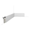 Orac Decor SX171 Plinthe de rénovation - 10x2,2x200cm (h x p x L) - surplinthe décorative polymère Pack 2 pièces / RAL9003- Plinthe Pour Parquet Et Stratifié