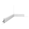 Orac Decor Plinthe Pour Parquet Et Stratifié<SX165 Plinthe - 7x1x200cm (h x p x L) - plinthe décorative polymère Pack 2 pièces