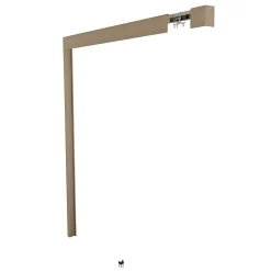 Système coulissant avec habillage pour porte en bois- Porte Coulissante