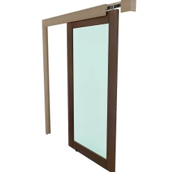 Système coulissant avec habillage pour porte en bois- Porte Coulissante
