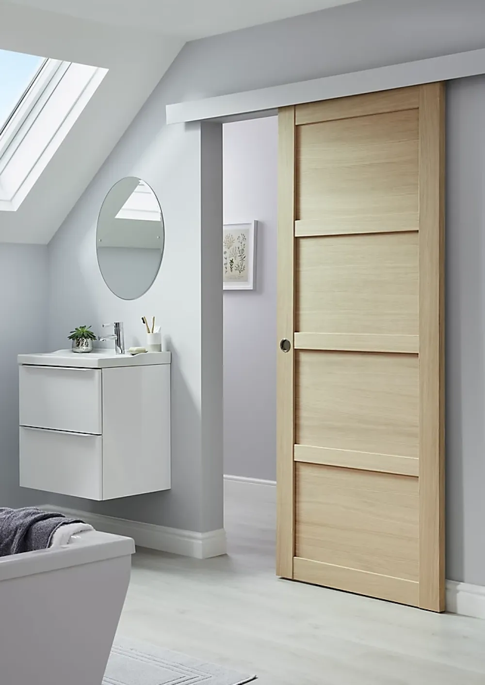 Système coulissant Oleni pour porte en bois- Porte Coulissante