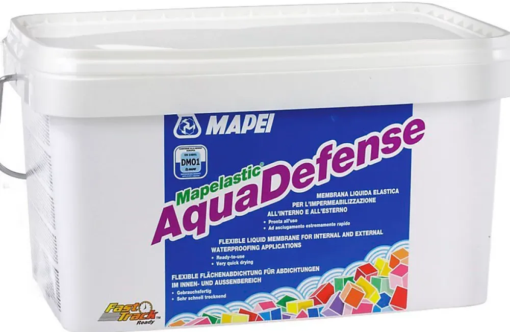 Mapei Ragréage Et Primaire Pour Carrelage<Système d'étanchéité sous carrelage MAPELASTIC AQUADEFENSE EVO - Seau de 15kg